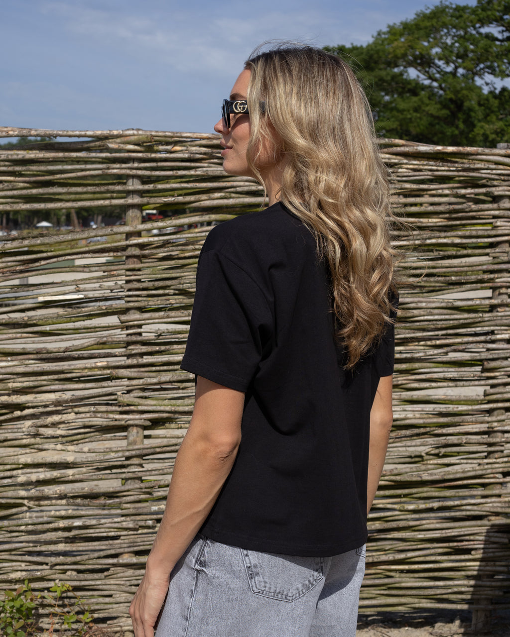 Boxy Summer Tee - Black