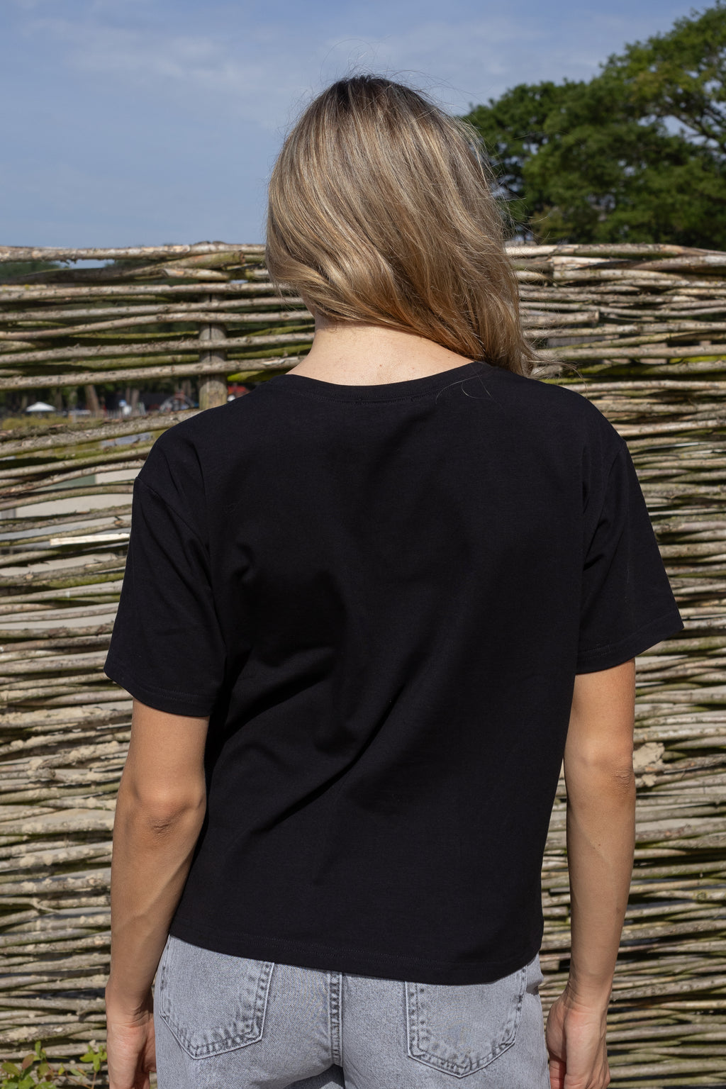 Boxy Summer Tee - Black