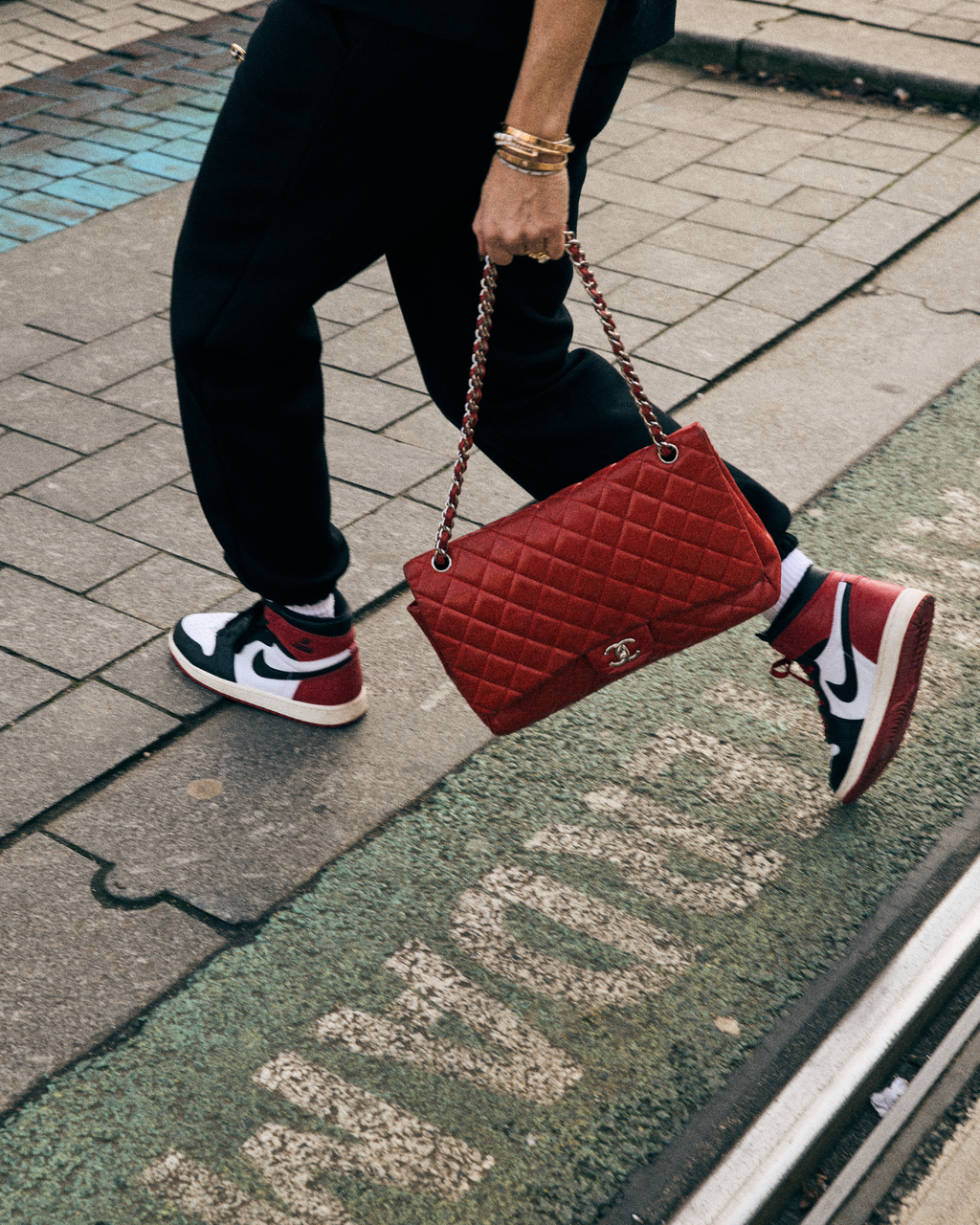 Piercing Jogger - Black